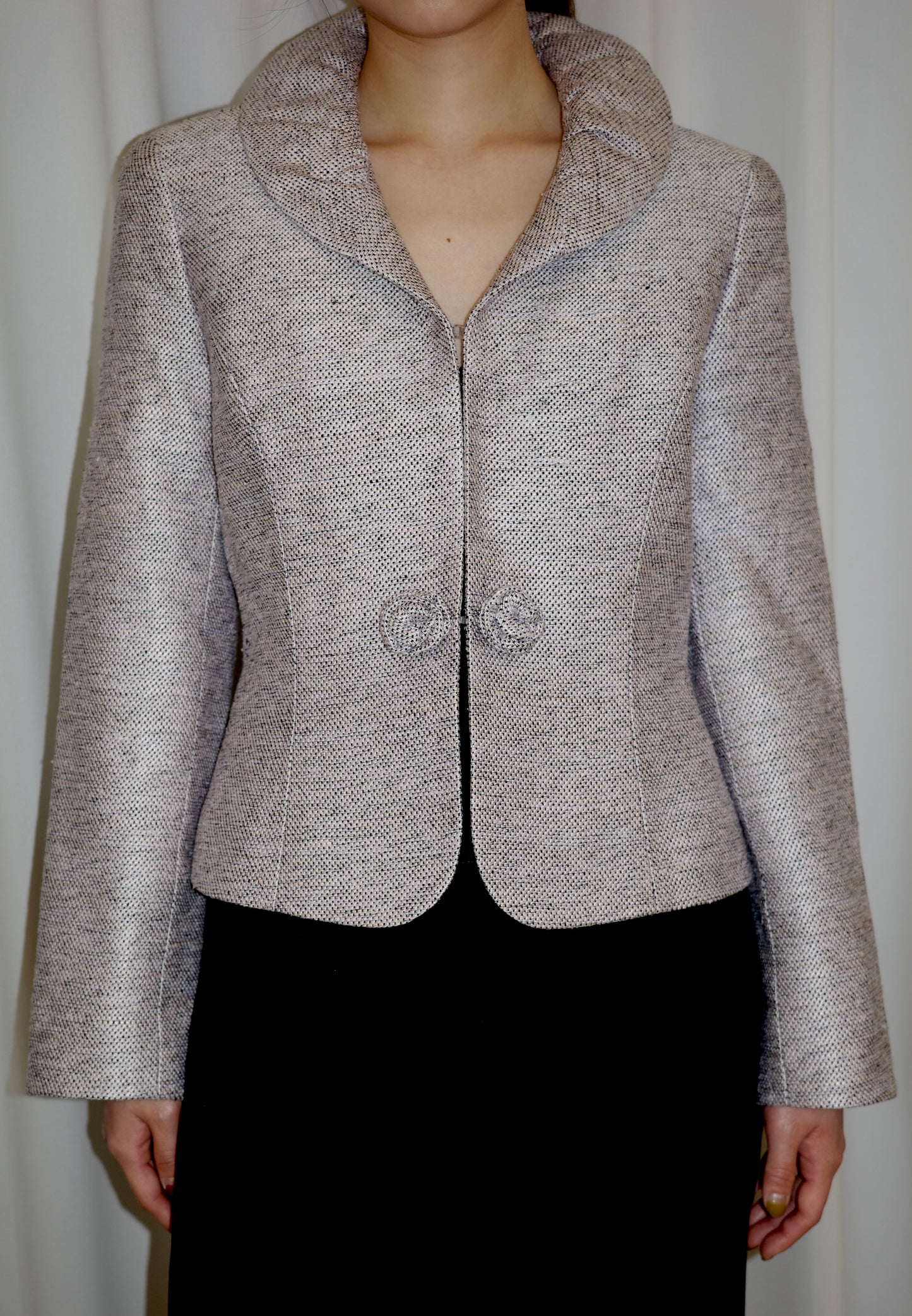 VINTAGE silk blend jacket