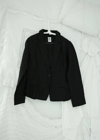 MICHEL KLEIN linen blazer