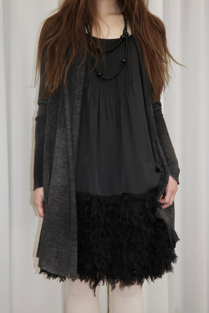 VINTAGE feather dress