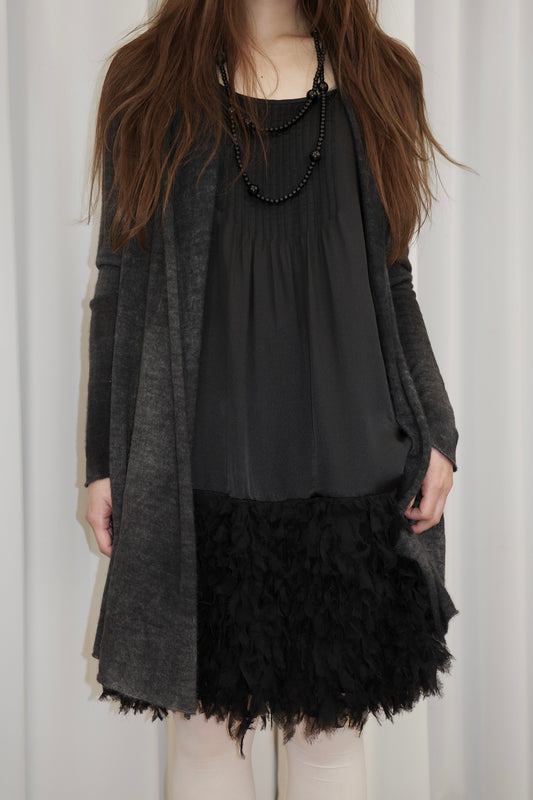 VINTAGE feather dress