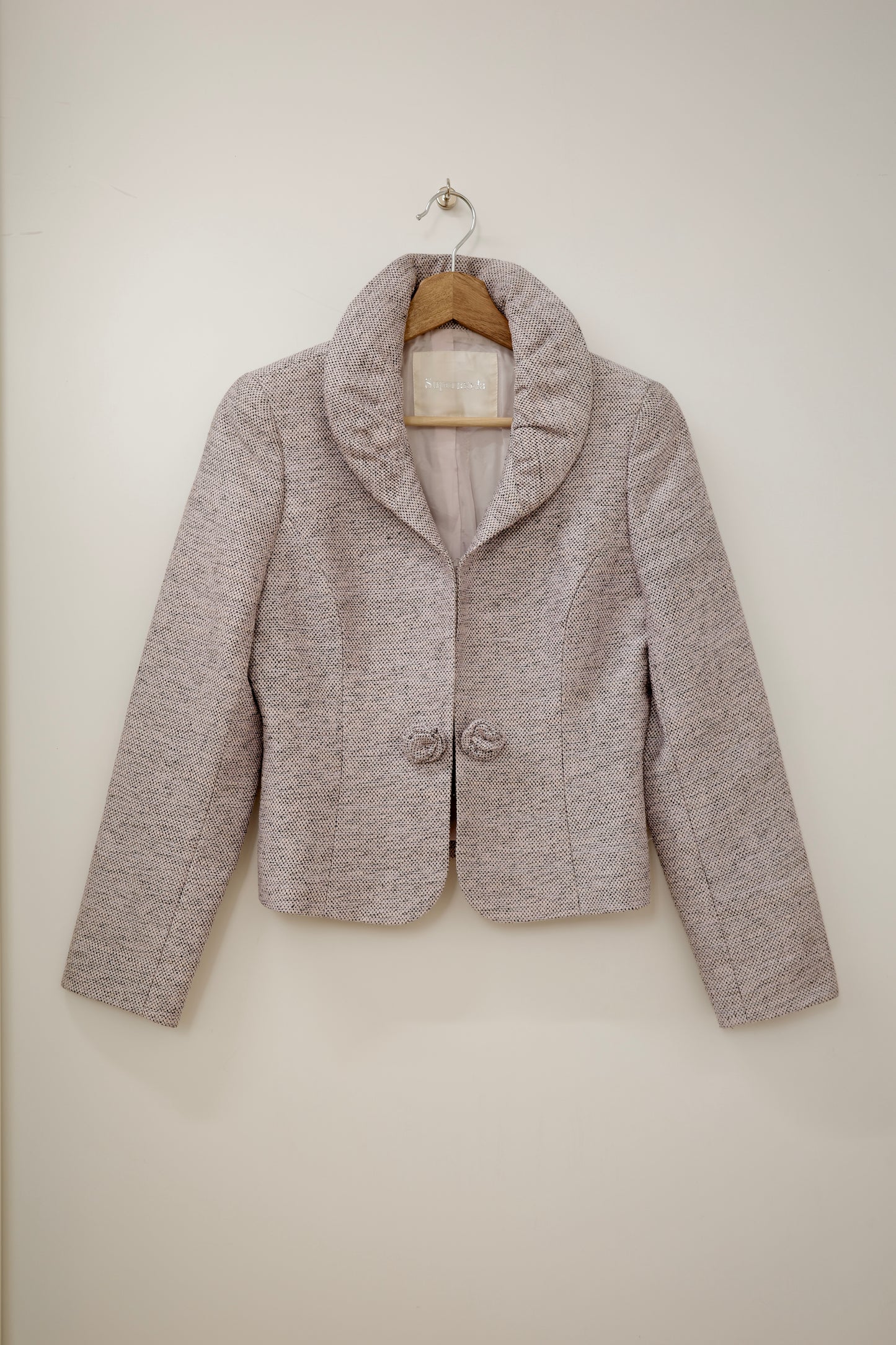 VINTAGE silk blend jacket
