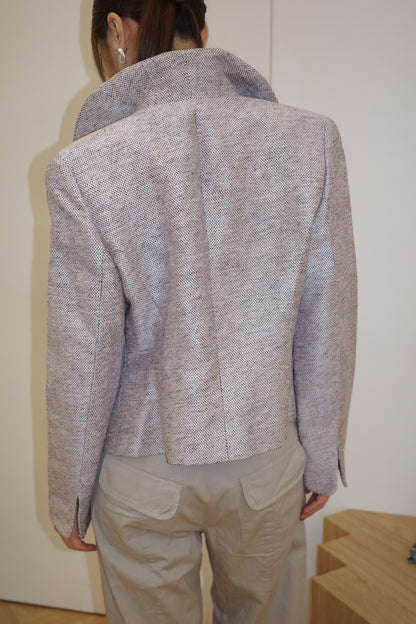 VINTAGE silk blend jacket