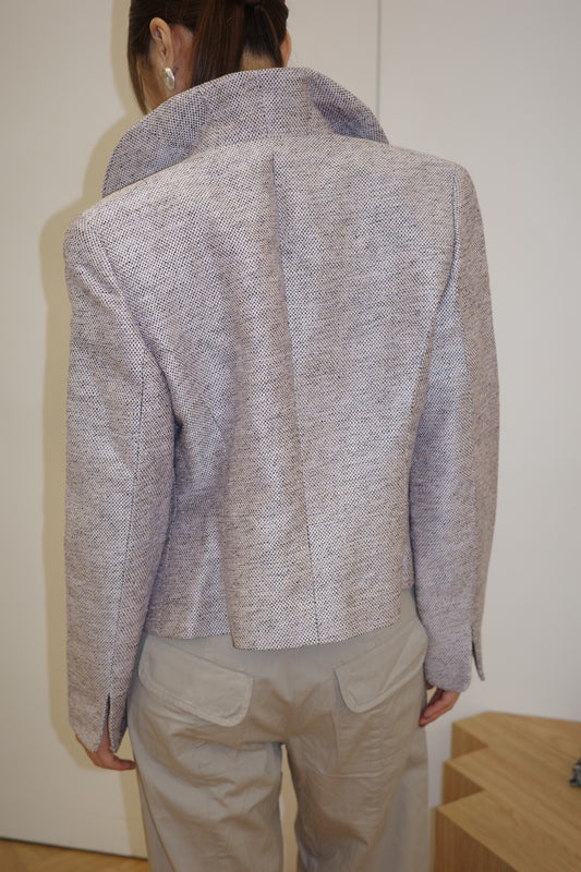 VINTAGE silk blend jacket