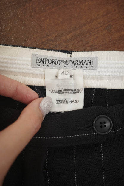 EMPORIO ARMANI wool trousers