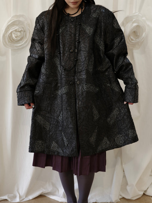 EXOTIC genuine leather