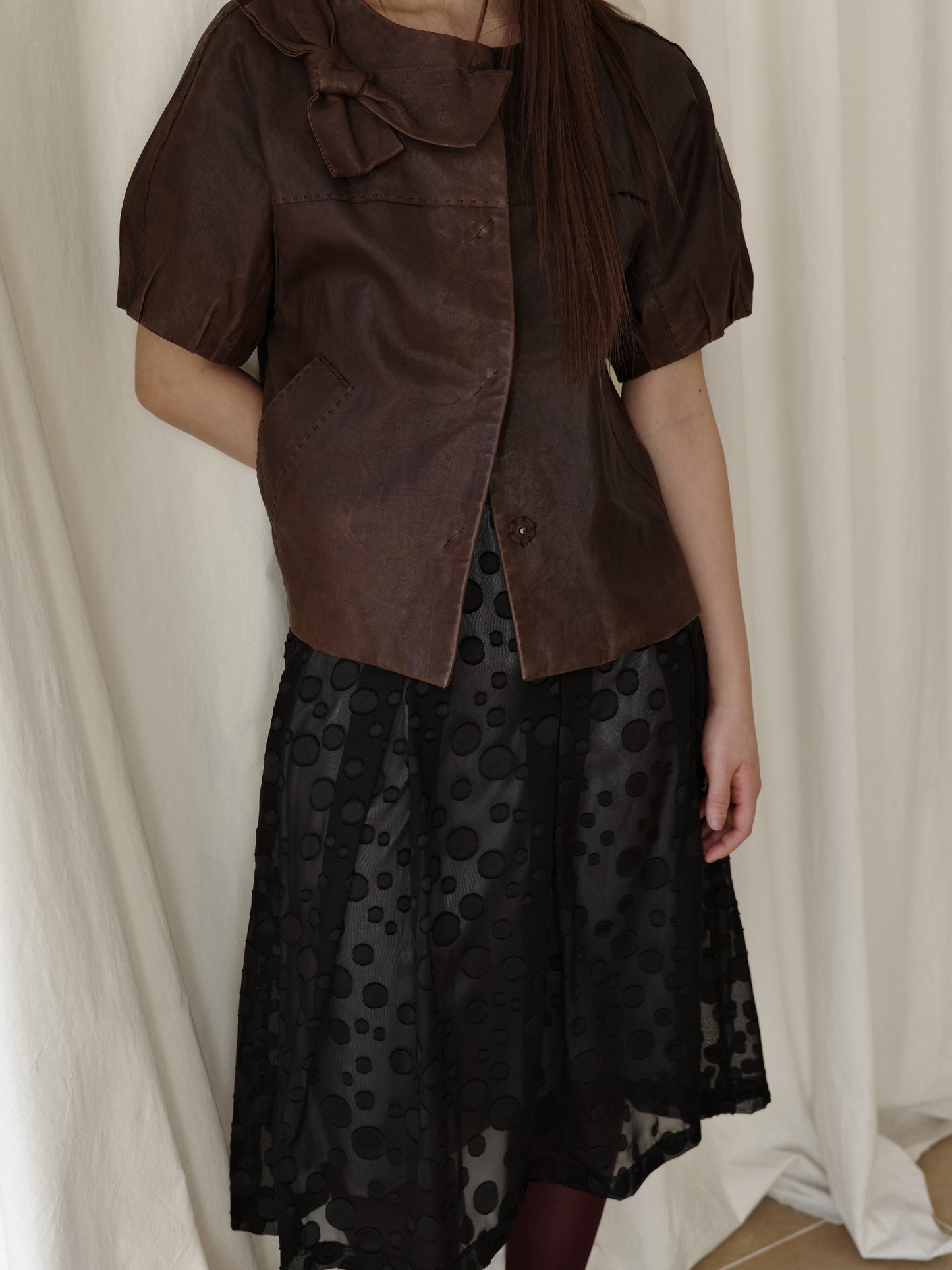 VINTAGE lamb skin jacket