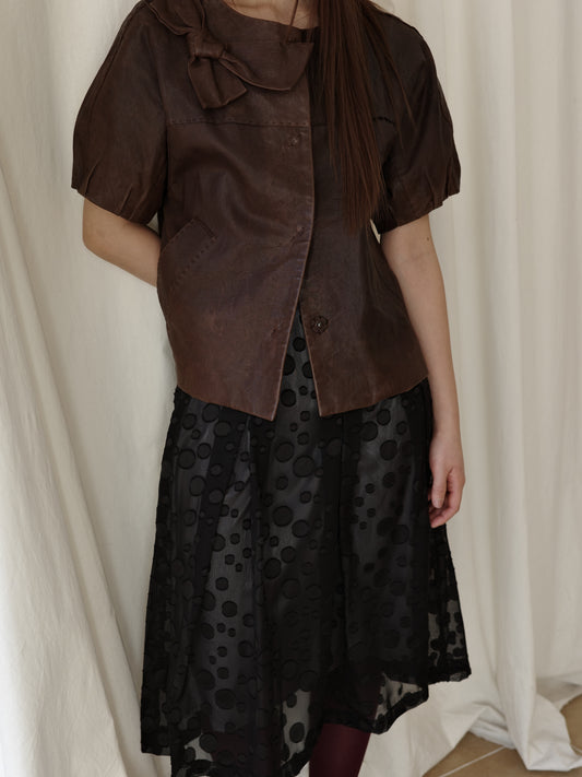 VINTAGE lamb skin jacket